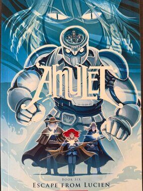 Amulet Book 6: Escape from Lucien by Kazu Kibuishi – Brand New Paperback